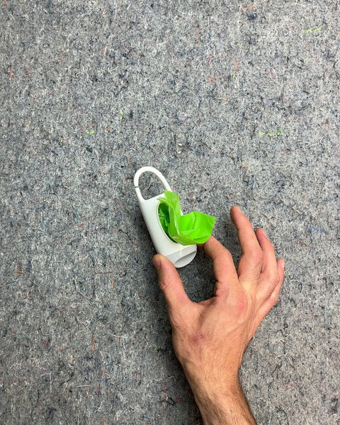 Pet Waste Bag Dispenser with Carabiner