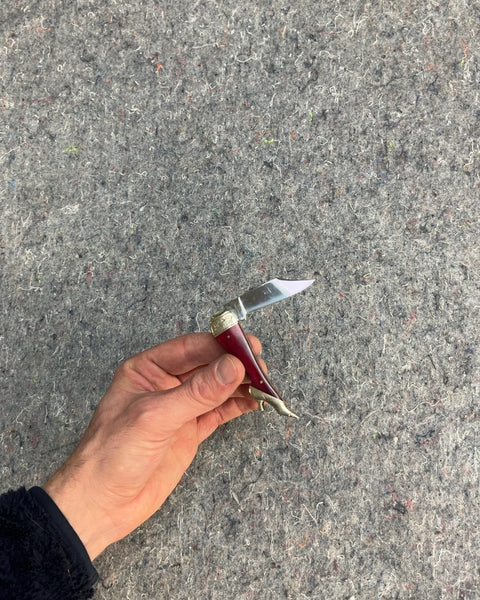 Pocket Knife with Shoe Handle