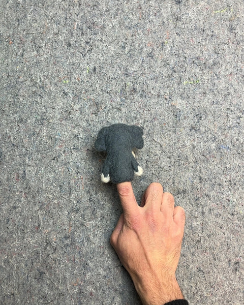 Elephant Finger Puppet