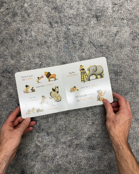 Marta! Big & Small in English & Spanish by Jen Arena