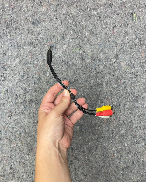 Audio Video RCA to 3.5mm Cable