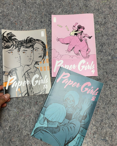Paper Girls Comic Book, Editions 8-10