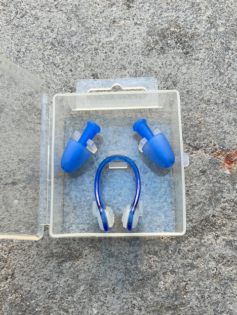 Blue Nose & Ear Plugs