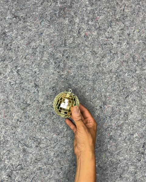 Gold Disco Ball Ornament