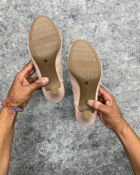 Giani Bernini Blush Mary Jane Heel Pumps, Size 7.5 Medium