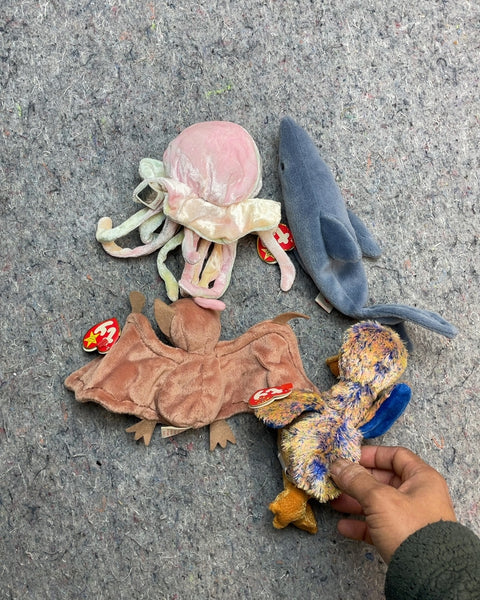 Ty Beanie Babies Assortment, 4-Pack