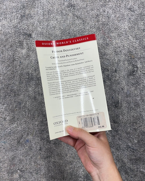 Crime and Punishment by Fyodor Dostoevsky