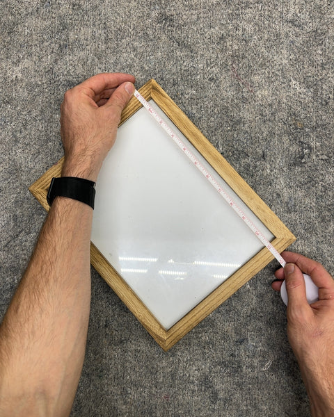 Natural Wood Picture Frame, 9x12"