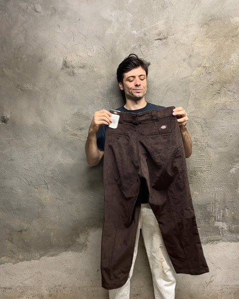 Brand New Dickies Brown Corduroy Pants, Regular Fit Size 32x32