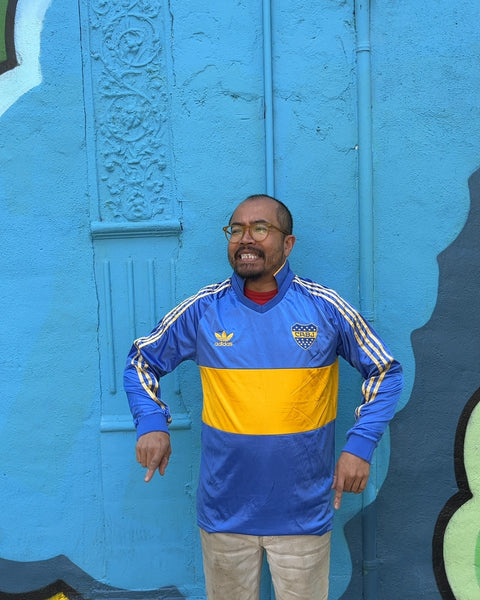 Adidas Boca Juniors 1993 Long-sleeve Retro Jersey, Size L