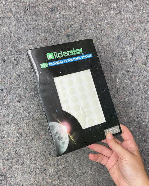Liderstar 252 Glowing in the Dark Sticker Dots