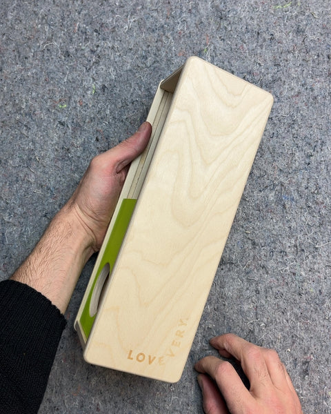 Lovevery Wooden Ball Drop Box with Slide Panel