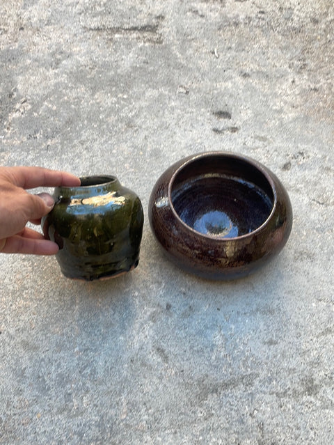 Duo of Pretty Vases
