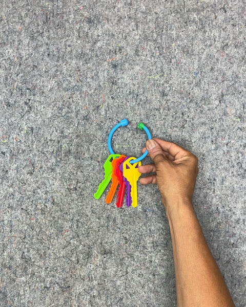 Plastic Play Keys