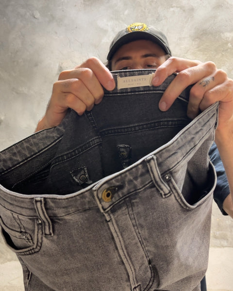 AllSaints Slim Fit Dean Jeans, Size 32"