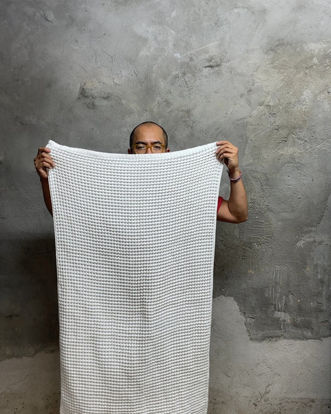 Another Sexy Waffle Towel