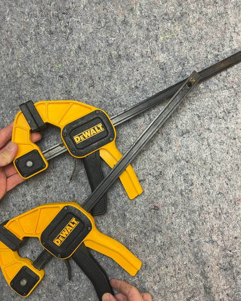 Serious DeWalt Trigger Clamps, Set of 2