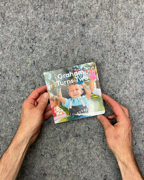 Graham Turns Two by Lovevery Board Book