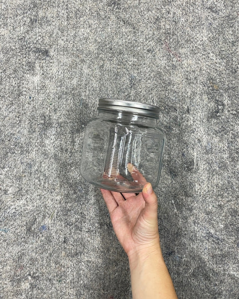 Glass Storage Jar with Lid
