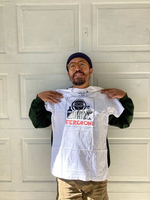 Asap Ferg x Negroni x St. John Of London Restaurant Tee, Size XSmall