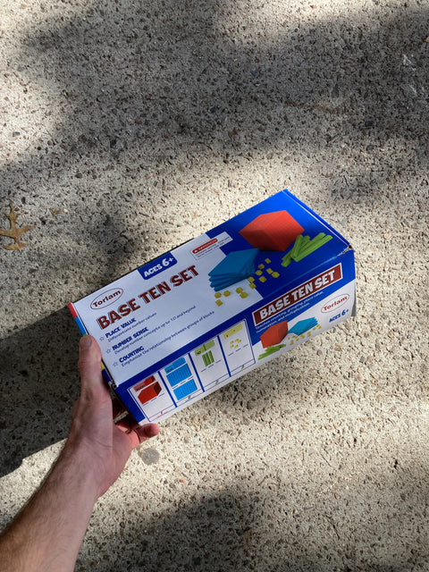 Base Ten Set Game To Teach Beginner Maths