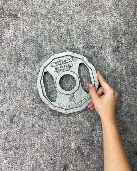 Marcy Grip 5 lb Weight Plate