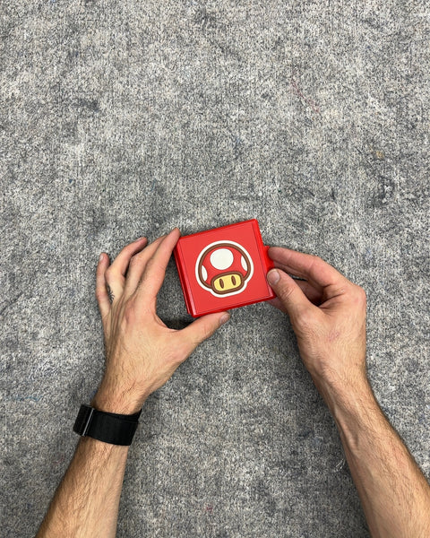Super Mario Mushroom Nintendo Switch Game Card Case