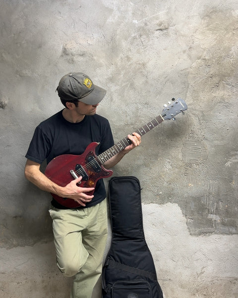 Vintage Madeira EG-150 Electric Guitar With Fender Bag, Untested & Needs Love (Missing Some Strings & Knobs)