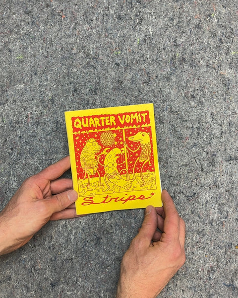 Quarter Vomit Strips Zine