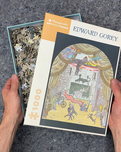 Pomegranate Edward Gorey Artpiece Puzzle, 1000 Pieces