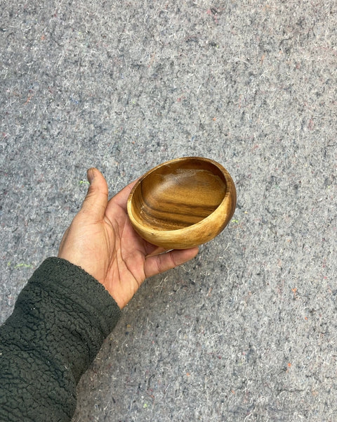 Small Wooden Bowl