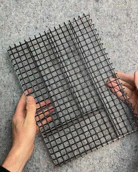 Metal Mesh Utensil Drawer Organizer, 10x13"
