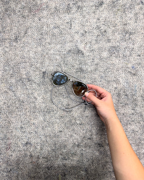 Speedo Vintage Aviator Style Swim Goggles