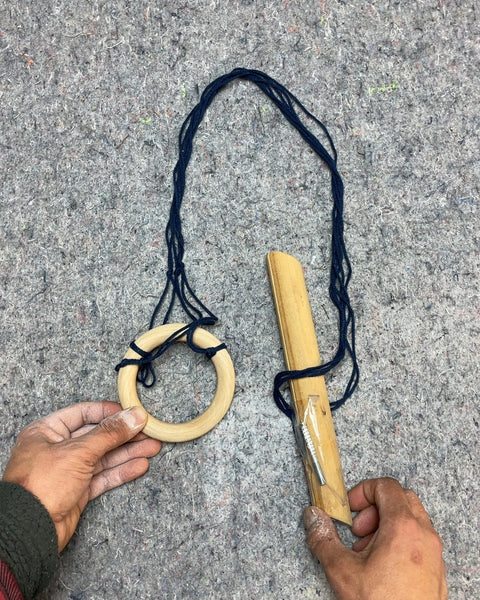 Wall Wooden Ring Toss Game