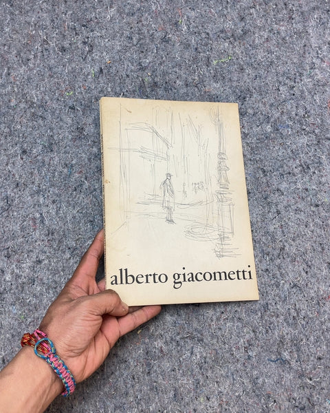 Alberto Giacometti Art Book