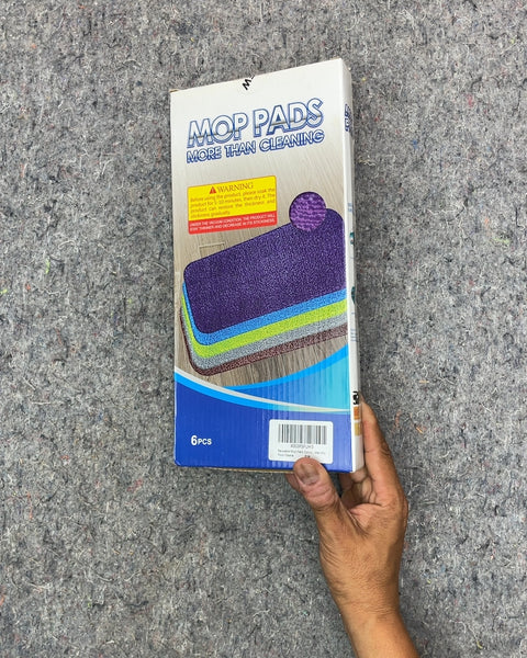 Mop Pads, 6 Pieces
