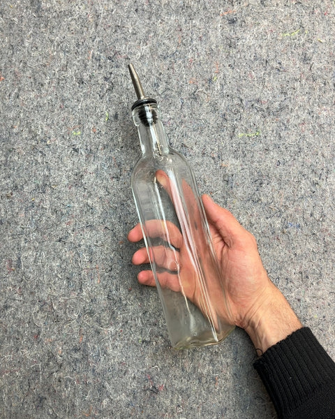 Glass Oil and Vinegar Dispenser Bottle