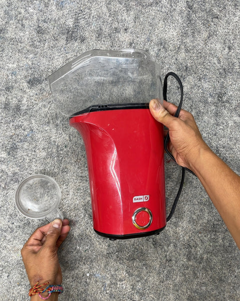 Dash Hot Air Popcorn Maker, Red