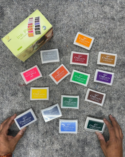 Craft Stamp Ink Pad Set