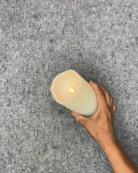 Flameless LED Pillar Candle