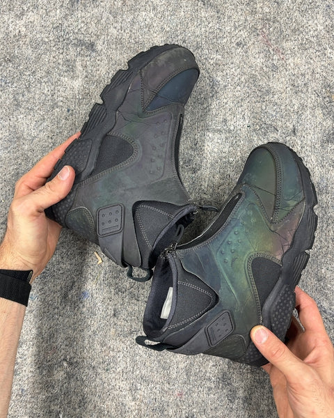 Nike Air Huarache Run Mid 'Iridescent' Sneakers, Size US 7.5W or EU 38.5