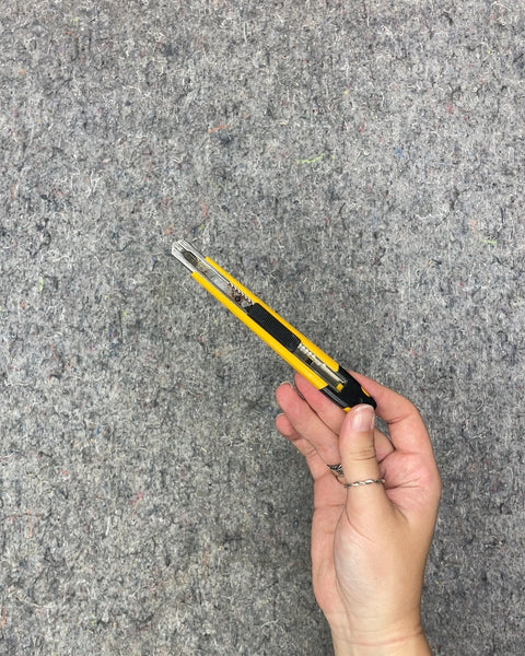 Yellow Utility Knife