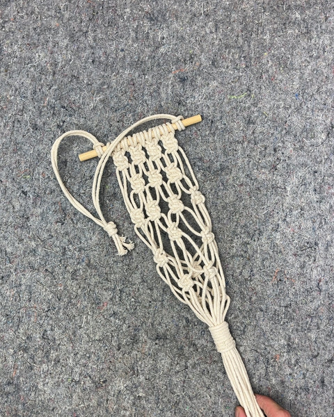 Macrame Plant Hanger, H15"