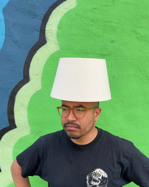 Cream Lamp Shade, W9"