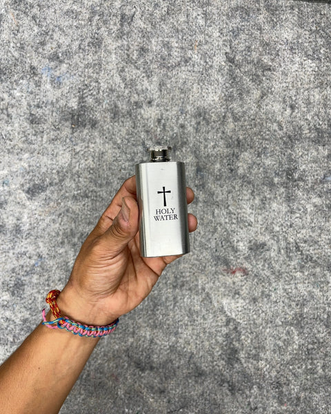Stainless Steel Holy Water Pocket Hip Flask