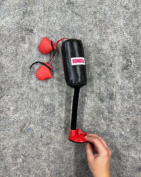 Kong Punching Bag Pet Toy, Suctions to Floor