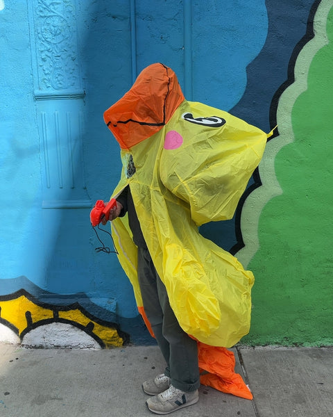 Goenb Inflatable Duck Costume, Size L