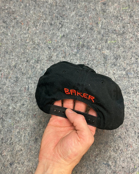 Baker Black Embroidered Hat