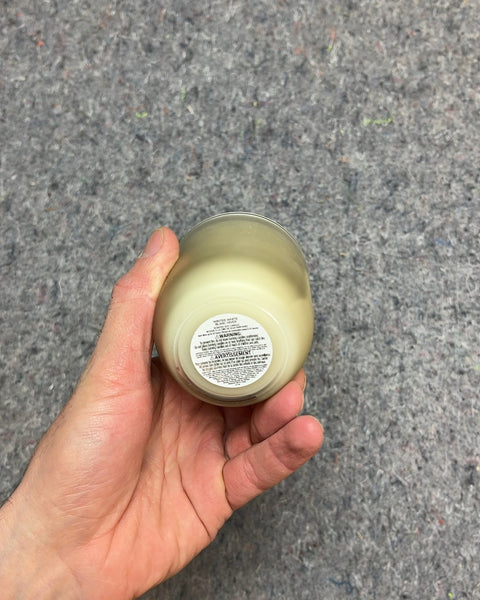 "Winter White" Scented Candle in Glass Jar