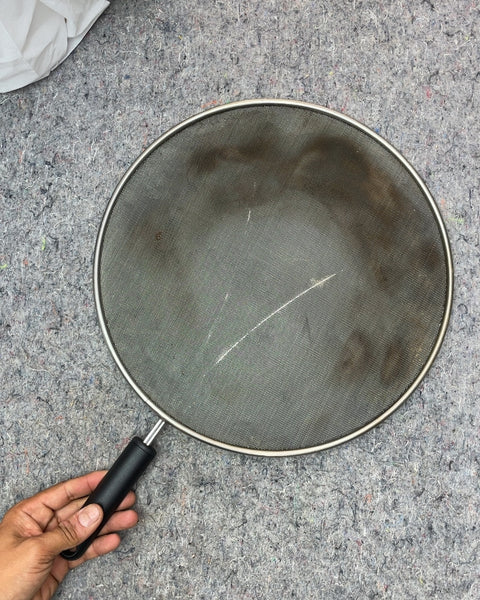 Splatter Screen with Black Handle